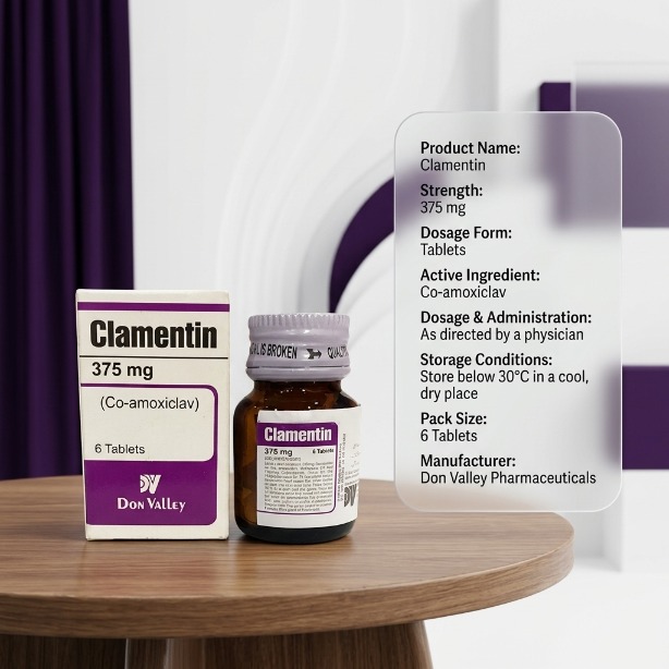 WhatsApp Image 2026-07-21 at 1.21.39 PM (1) Clamentin 375mg Tab - Image 1