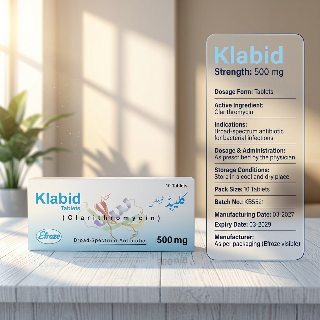 WhatsApp Image 2026-07-17 at 10.45.36 PM (1) Klabid 500mg Tablets - Image 1