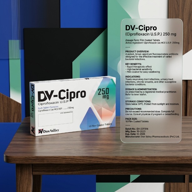 WhatsApp Image 2026-07-24 at 4.41.43 AM DV-Cipro 250mg Tablet - Image 1