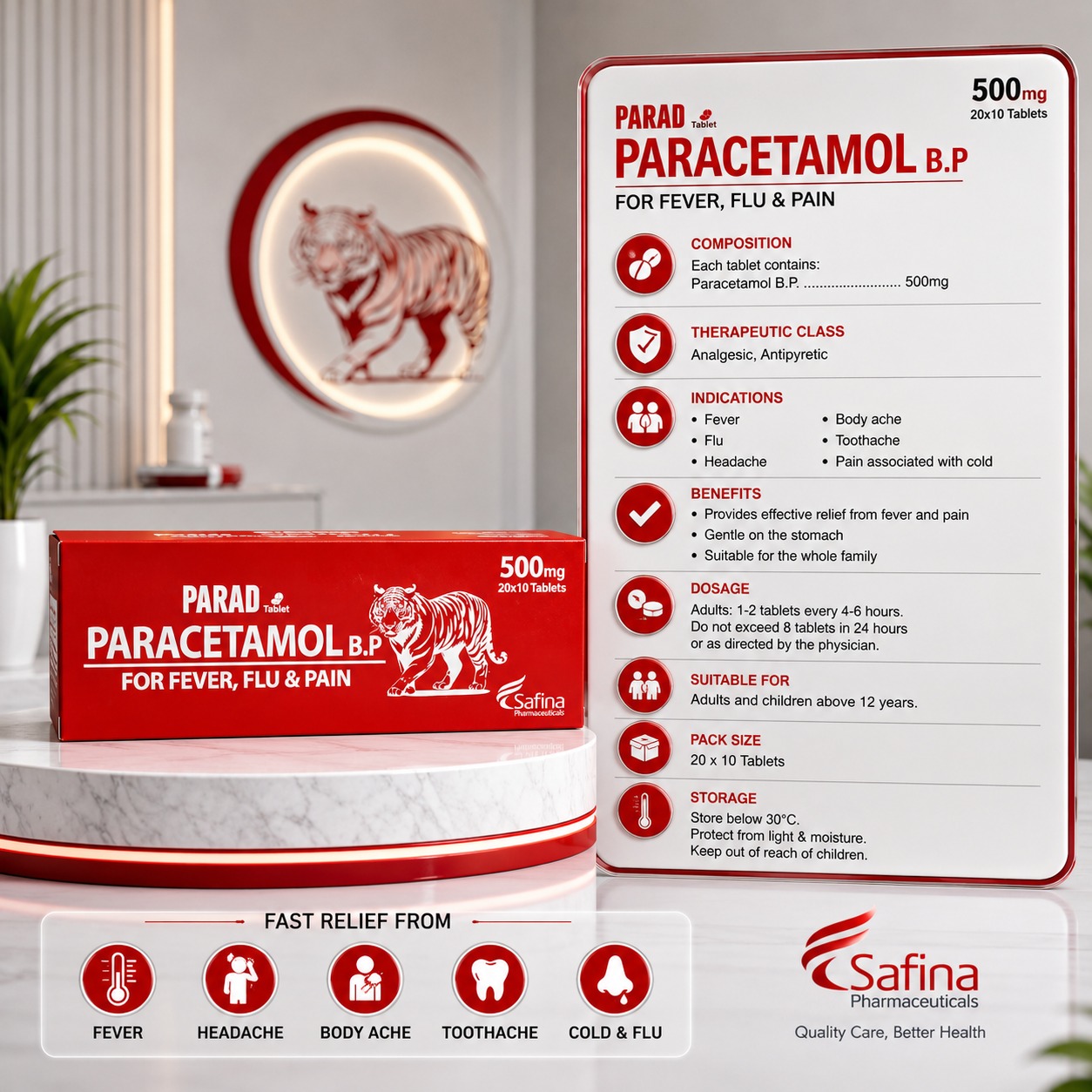 WhatsApp Image 2026-08-10 at 1.17.29 PM PARAD 500mg Tablet - Image 1